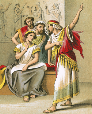 Daniel informs his companions of the king's demands