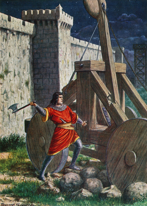 Landemaro during the siege of Salerno, 871