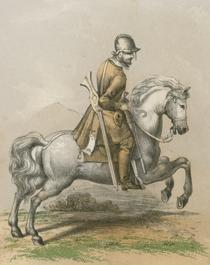 Scotch dragoon, 1680