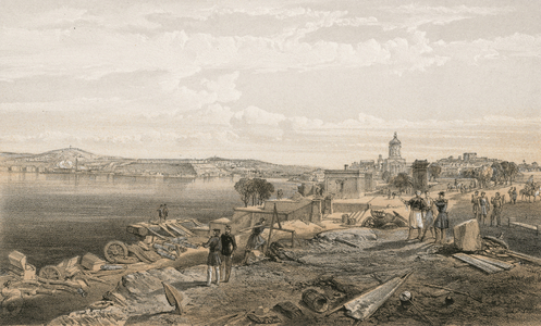 Sebastopol from the rear of Fort Nicholas, looking south
