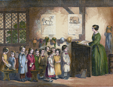 Children seeking a blessing