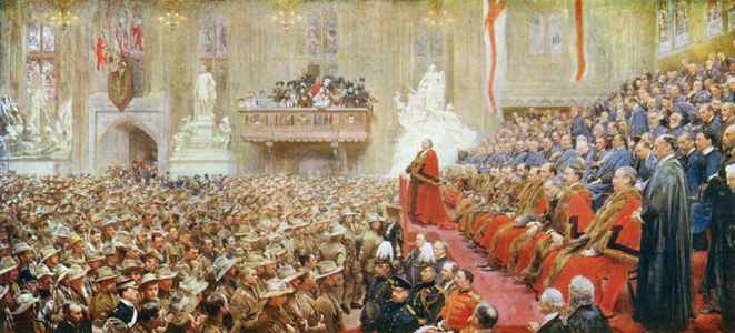 The City of London Imperial Volunteers' Return to London, October 29th, 1900