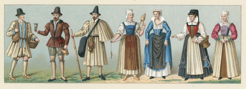 France XVIth Cent Costume