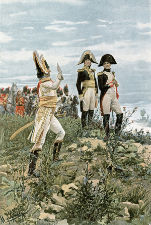 Prince Murat Saluting the Emperor