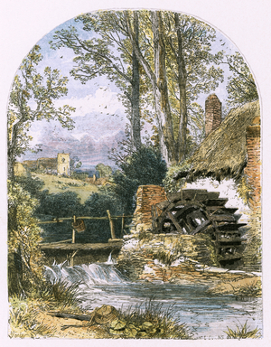 Illustration for 'The Deserted Village'