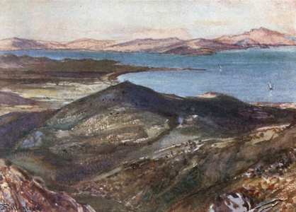 The Battle-Field of Marathon from Mount Pentelikon