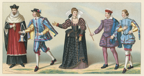 France XVIth Cent Costume