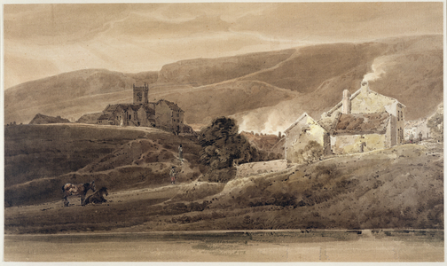 Ilkley, Yorkshire, 1801 (watercolour on paper)