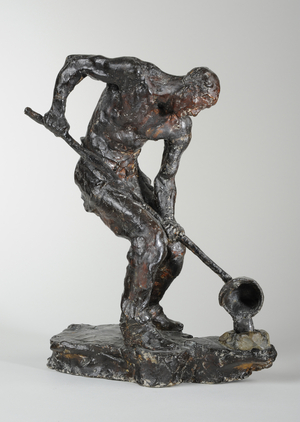 Maquette for The Metal Pourer, c.1913 (painted plaster) (see also 440224-25)