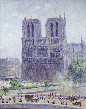 Notre Dame in the Morning Sun, 1906 (oil on canvas)