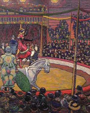 The Circus, c.1913 (oil on canvas)