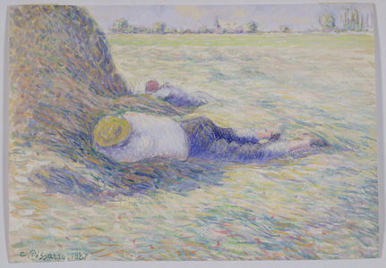 Midday Rest, 1887 (gouache on paper)