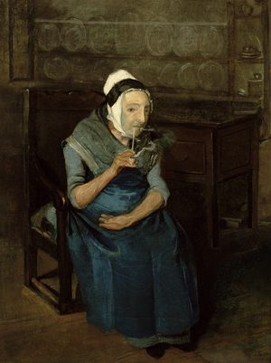 Portrait of a Servant from Bramham Park, Yorkshire, c.1822 (oil on canvas)