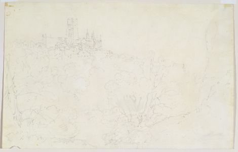 Durham, c.1801 (pencil on paper)