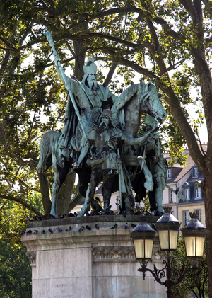 Statue of Charlemagne (bronze)