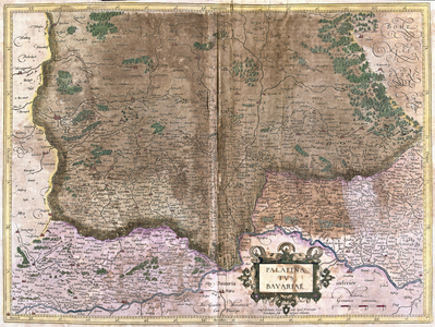 Bayern, Germany (engraving, 1596)