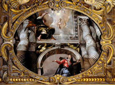 Annunciation. after 1568 (Oil on canvas)