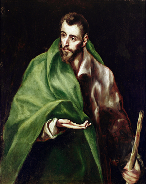 The Apostle Saint James the Major. 1610-1614 (Oil on canvas)