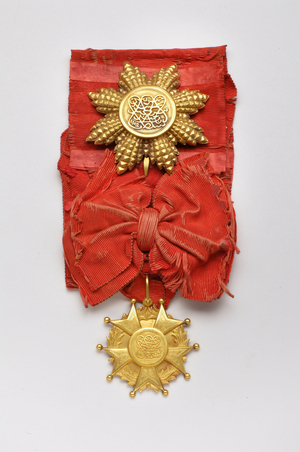 Sultanate of Zanzibar - Ouissam al-Hamoudieh: 1st class insignia (grand cross), late 19th century
