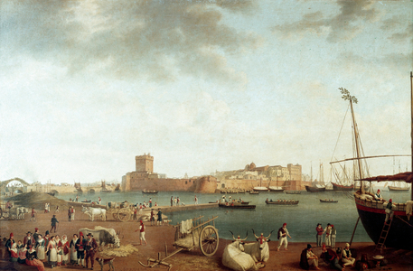 View of the Port of Taranto (Painting, 1798)