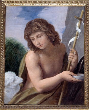 St John Baptist (oil on canvas, 17th century)