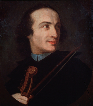 Portrait of Giuseppe Tartini (painting, 18th century)