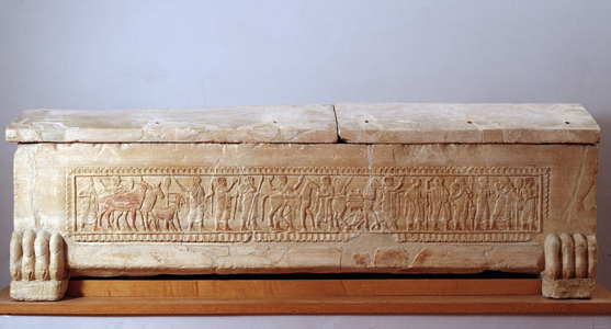 Stone sarcophagus, 6th-5th century BC