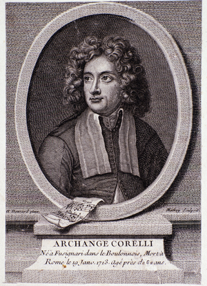 Portrait of Arcangelo Corelli (engraving)