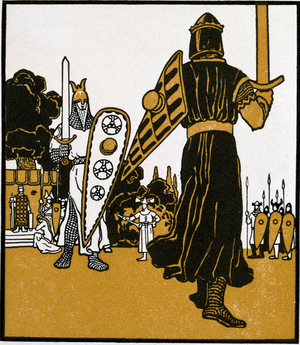 Lohengrin, opera by Richard Wagner. circa 1925 (illustration)