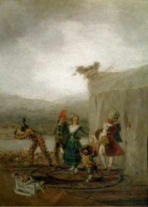 Travelling comic actors Characters, 1793 (painting)