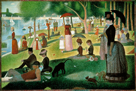 A Sunday on La Grande Jatte, 1884-86 (oil on canvas)