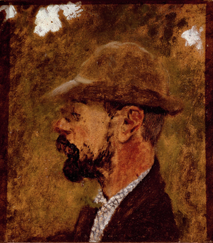 Portrait of Henri de Toulouse-Lautrec, c.1897-98 (oil on canvas)