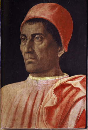 Portrait of the priest Carlo di Cosimo de'Medici, 1466 (Tempera on wood)