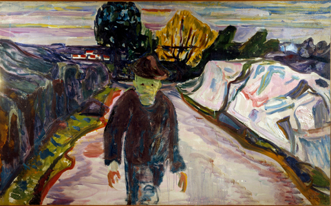 The murderer, 1910 (oil on canvas)