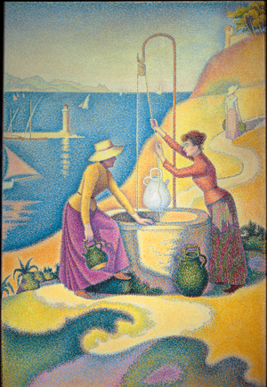 Women at the well or  Young Women of Provence at the Well, 1892 (oil on canvas)