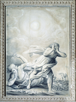 Allegory of the Truth revealing the essence of things and shaming the fraud and treason (Painting, c.1820-1826)