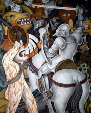 History of Morelos, COnquest and Revolution, 1929-30 (fresco)