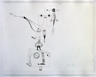 A Caprice of Balance  (Drawing, 20th century)