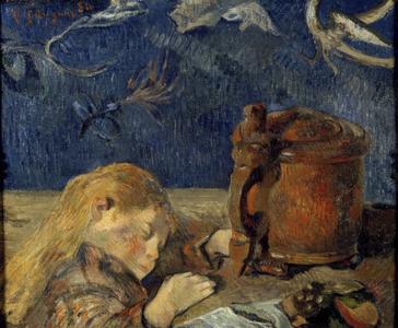 Clovis Gauguin, 1884 (oil on canvas)