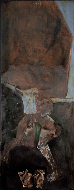 Two getting dressed, (painting, 1966)