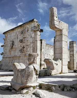 Entrance of the temple of the warriors, 750-1200
