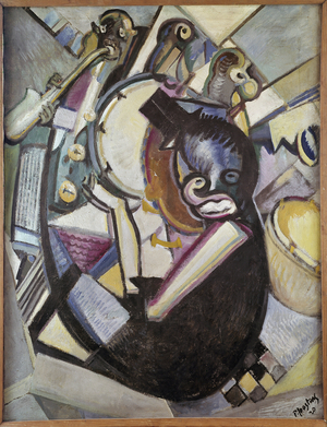 To Africa - Oil on canvas, 1920