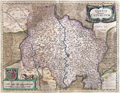 Cahors, France (engraving, 1596)