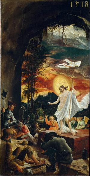 The resurrection of Christ, 1518 (painting)