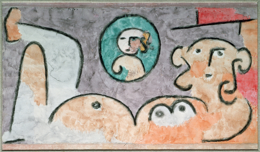 Reflections on the descendants - Watercolour, 1937