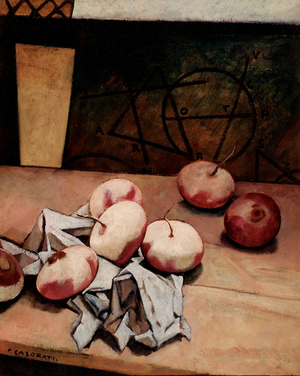 Turnips Painting , 19th century Florence, Galleria d'Arte Moderna