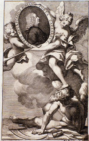Portrait of Pietro Metastasio (engraving)