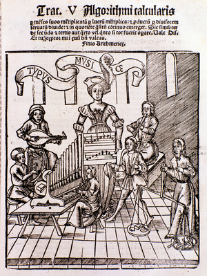 The liberal arts: Music (engraving, 1508)