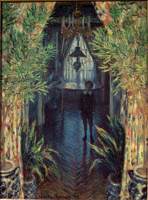 A corner of a apartment, 1875 (oil on canvas)