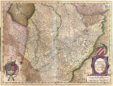 Champagne, France (engraving, 1596)